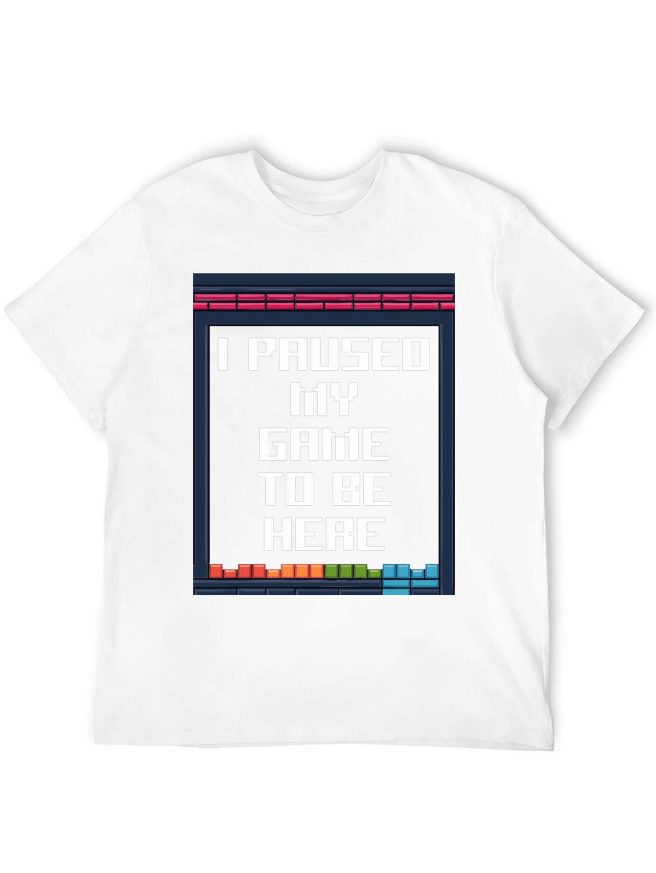 Paused Game T-Shirt: Gamer Novelty Tee