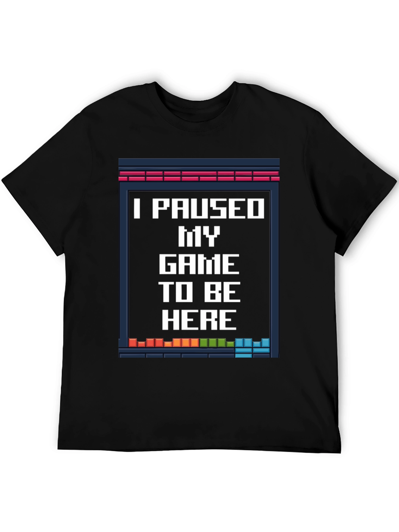 Paused Game T-Shirt: Gamer Novelty Tee