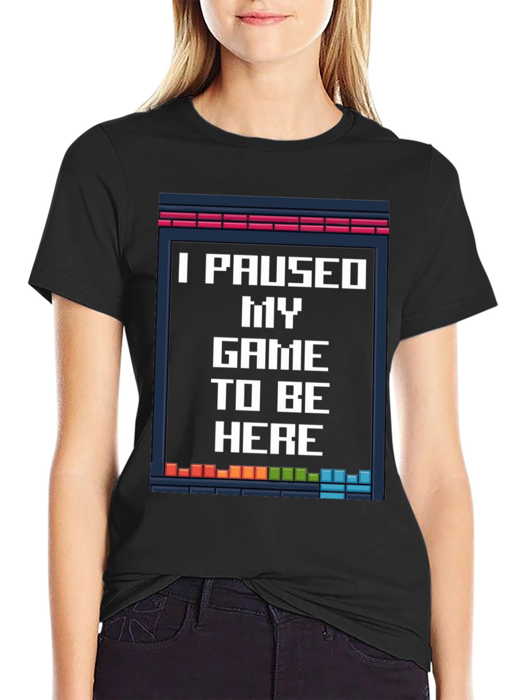 Paused Game T-Shirt: Gamer Novelty Tee