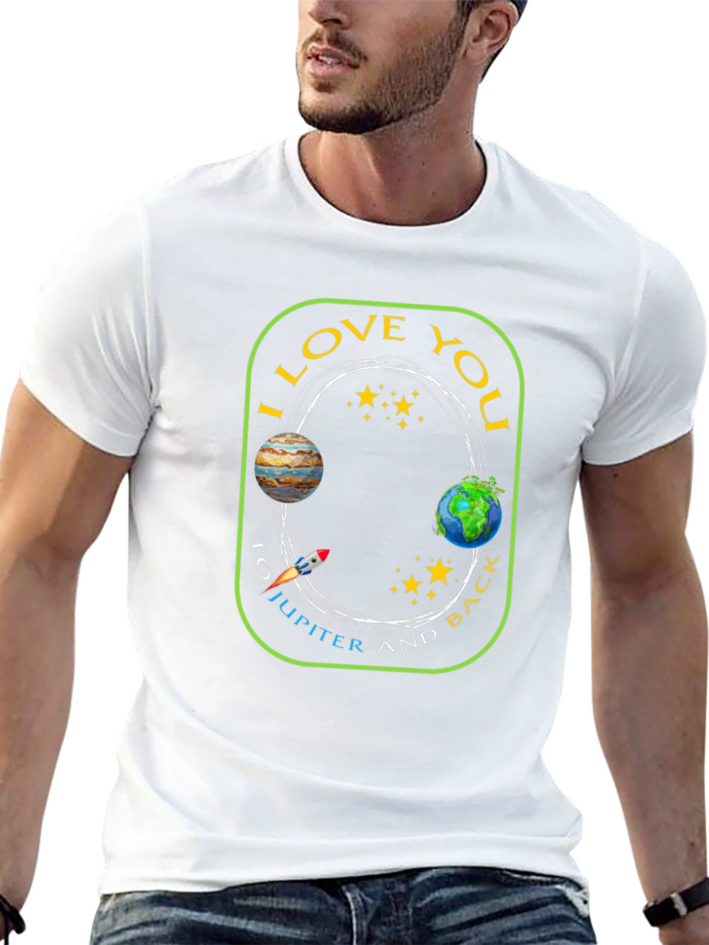 I Love You to Jupiter and Back T-Shirt