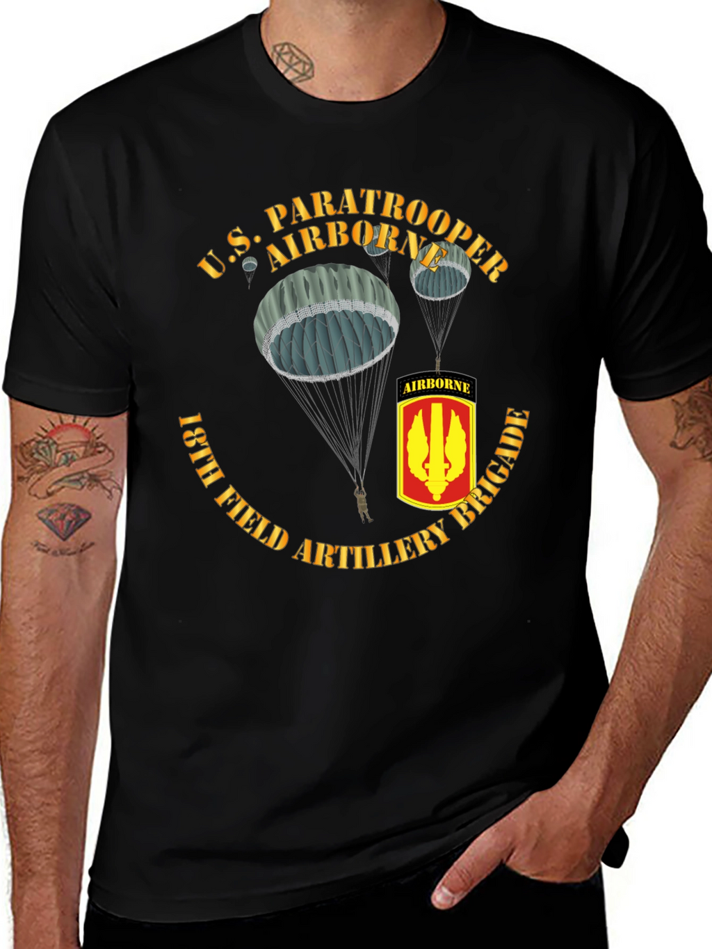 US Airborne 18th Field Artillery Brigade T-Shirt