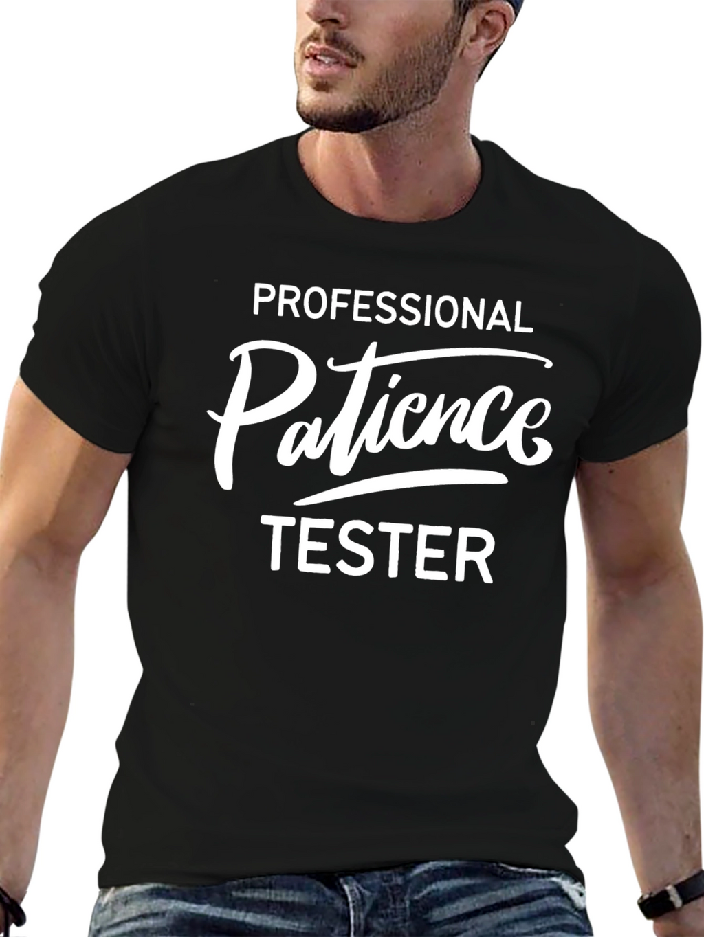 Professional Patience Tester Graphic Tee
