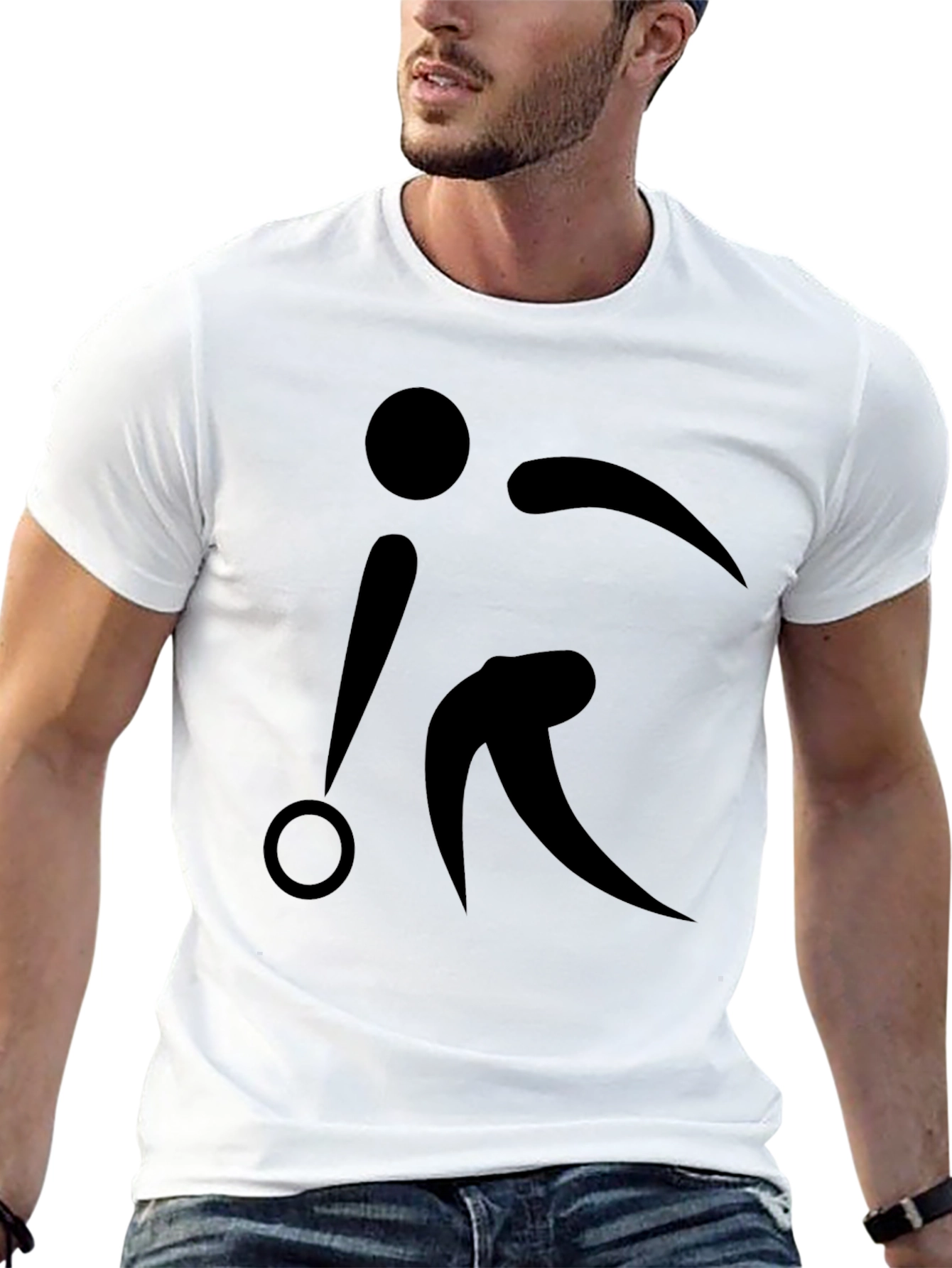 Bowling Strike Black T-Shirt