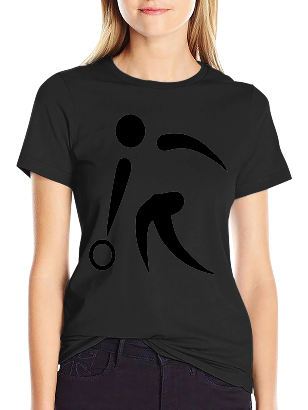 Bowling Strike Black T-Shirt