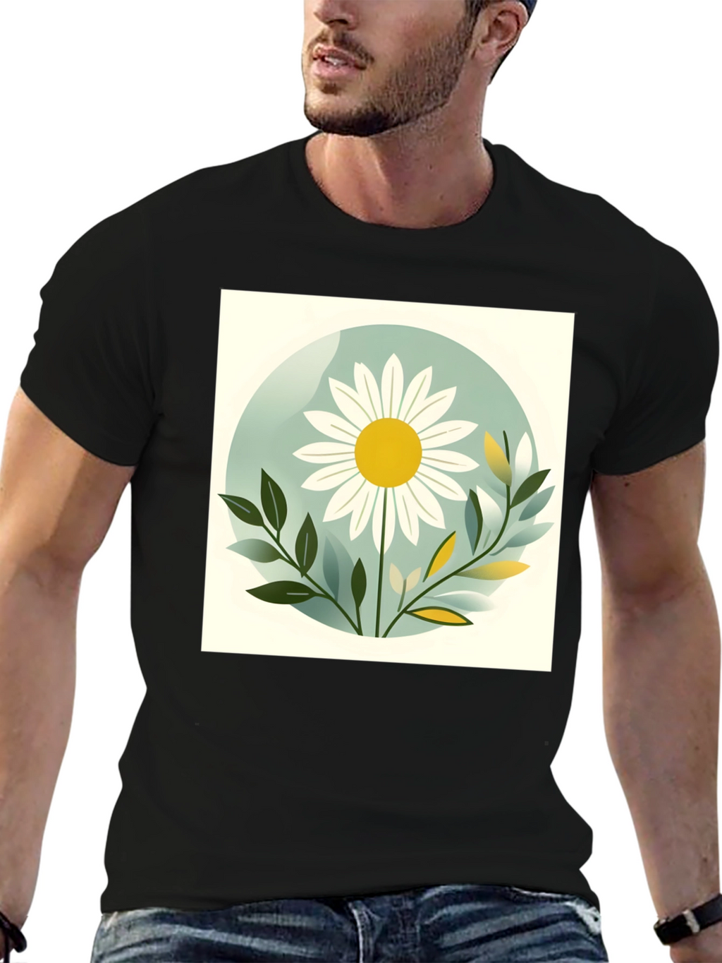 Daisy Graphic Tee - Stylish Comfort
