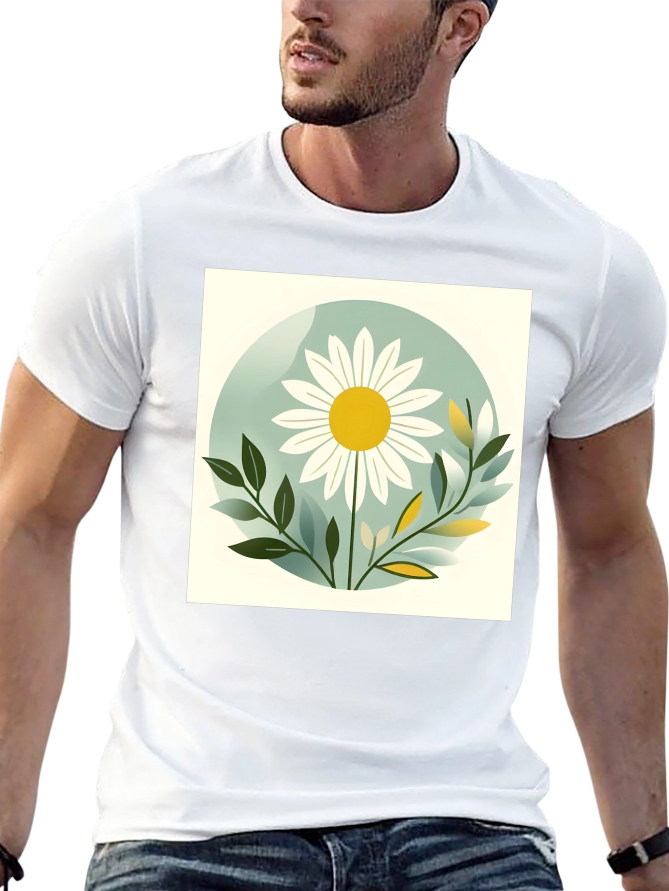 Daisy Graphic Tee - Stylish Comfort