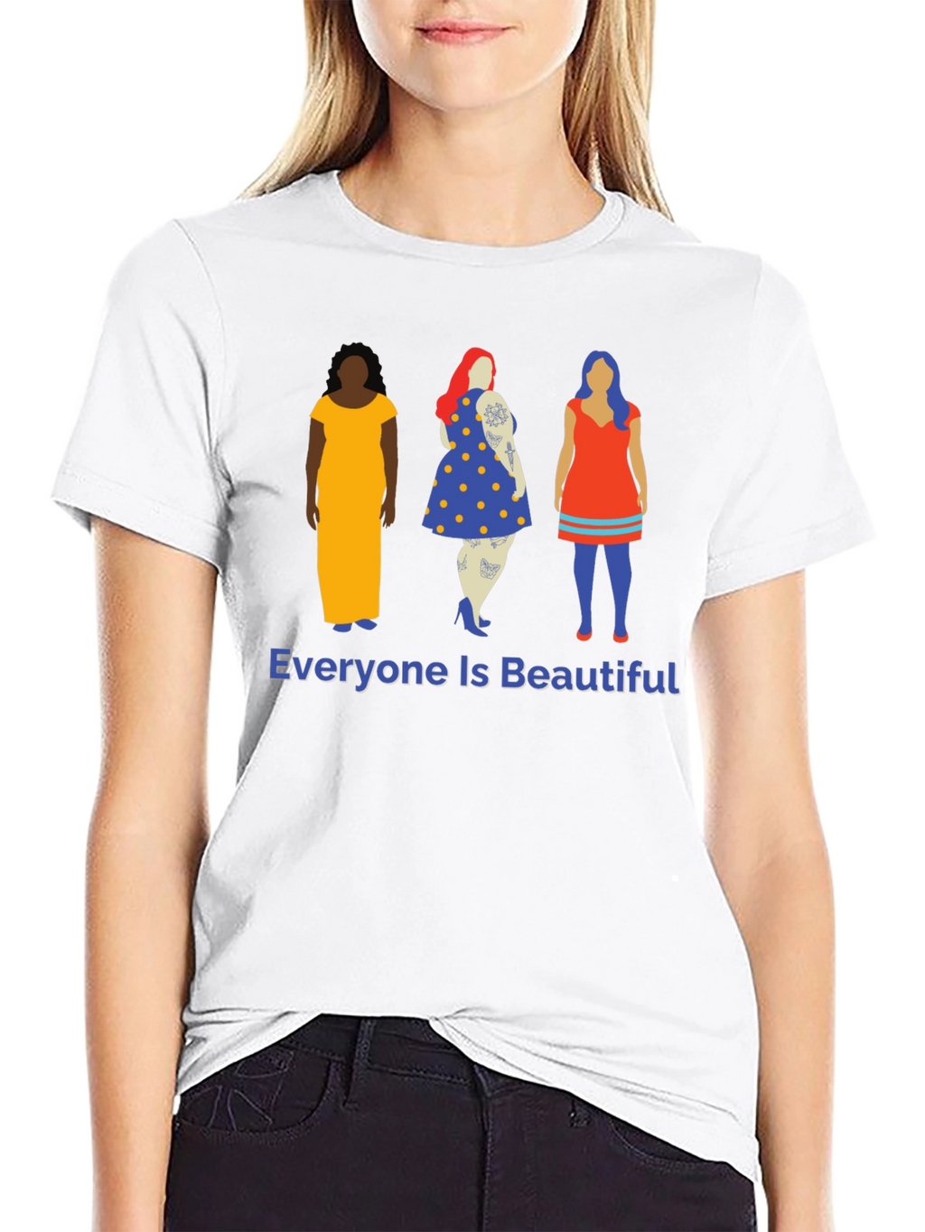 Everyone Is Beautiful Graphic Tee