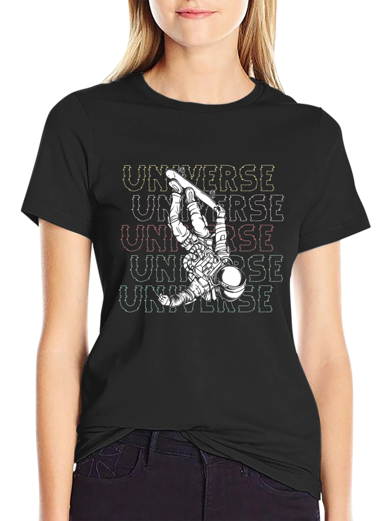 Astronaut Universe Graphic Tee
