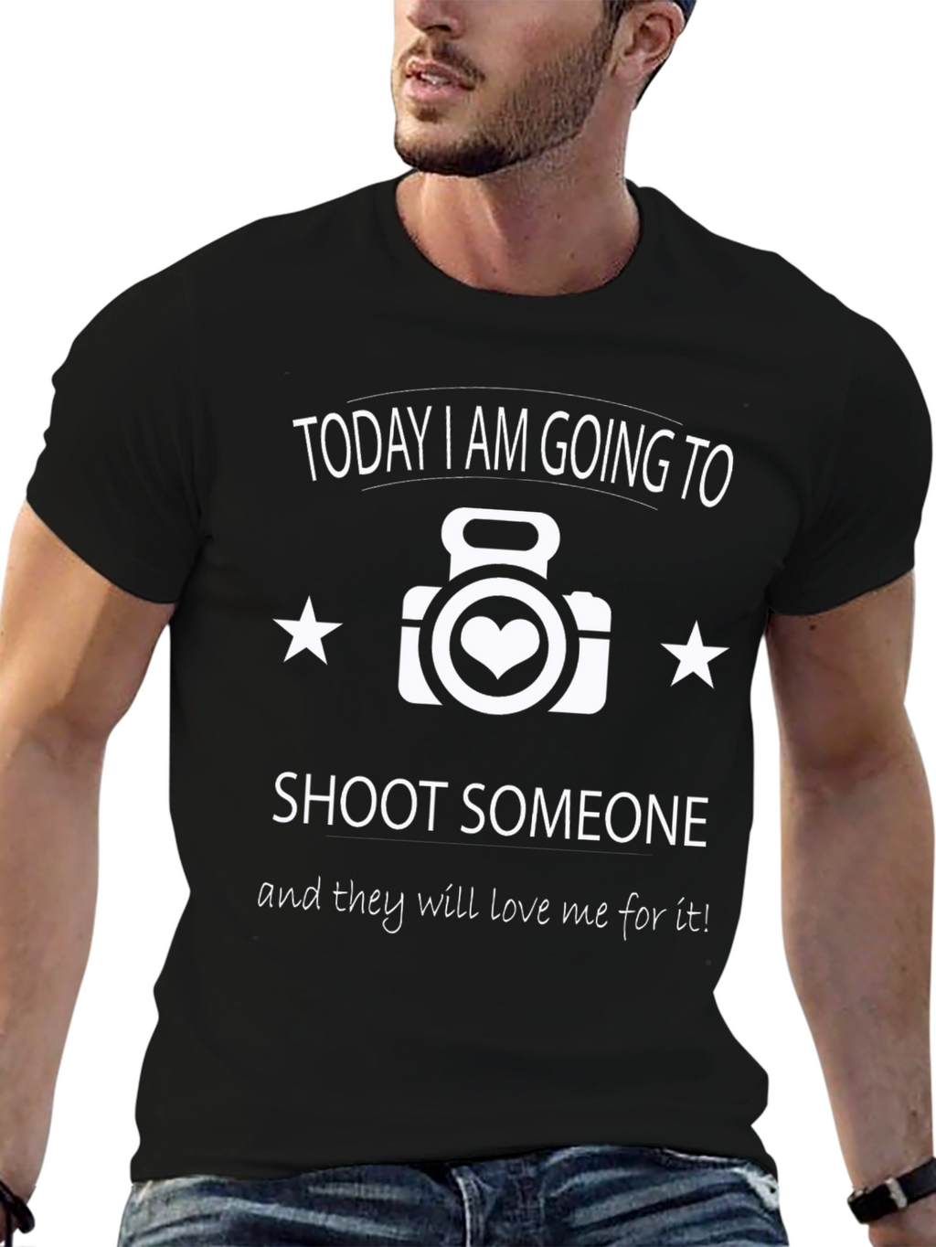 Funny Photographer T-Shirt - I Shoot Someone