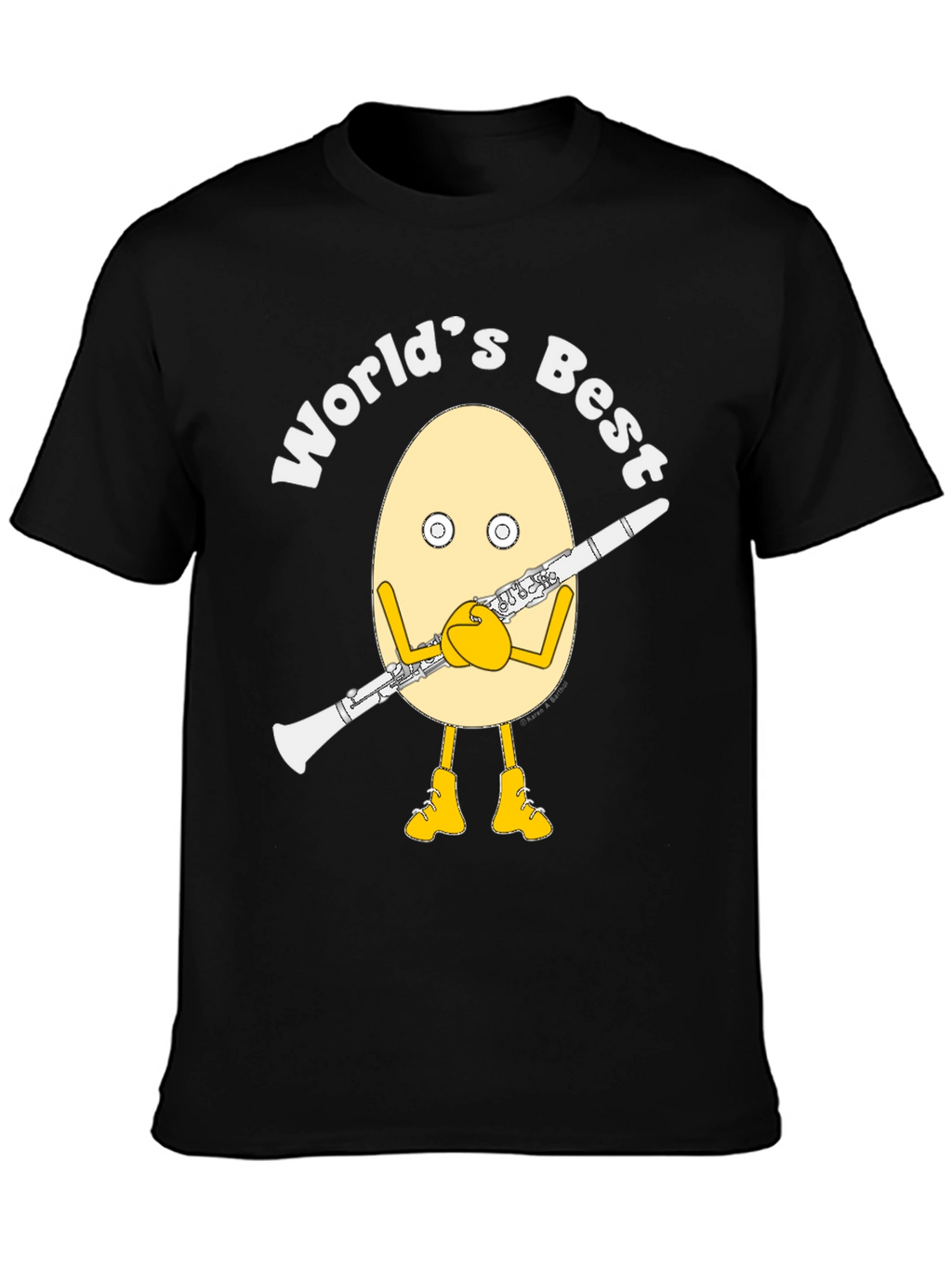 Worlds Best Clarinet Egg T-Shirt