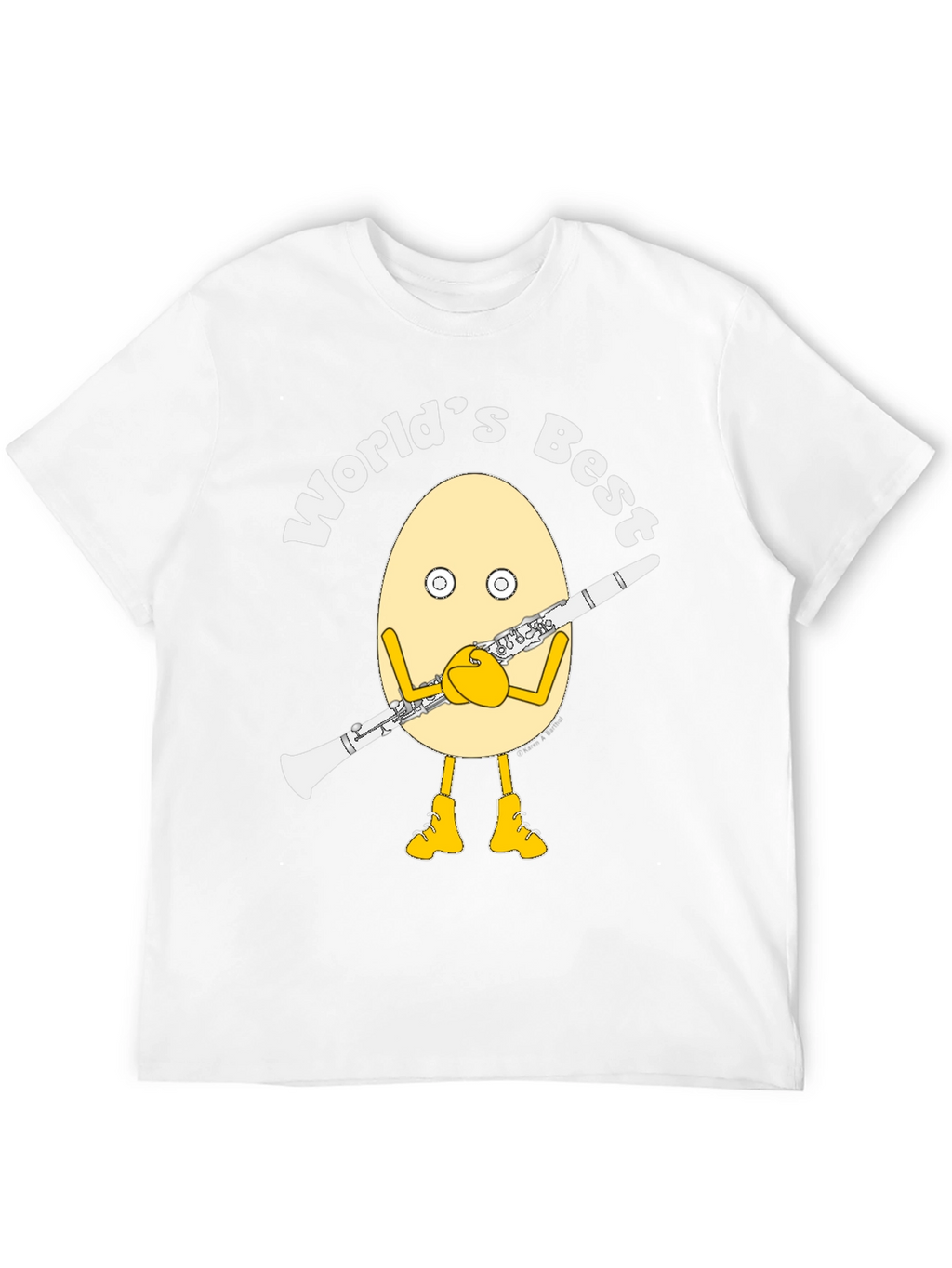 Worlds Best Clarinet Egg T-Shirt