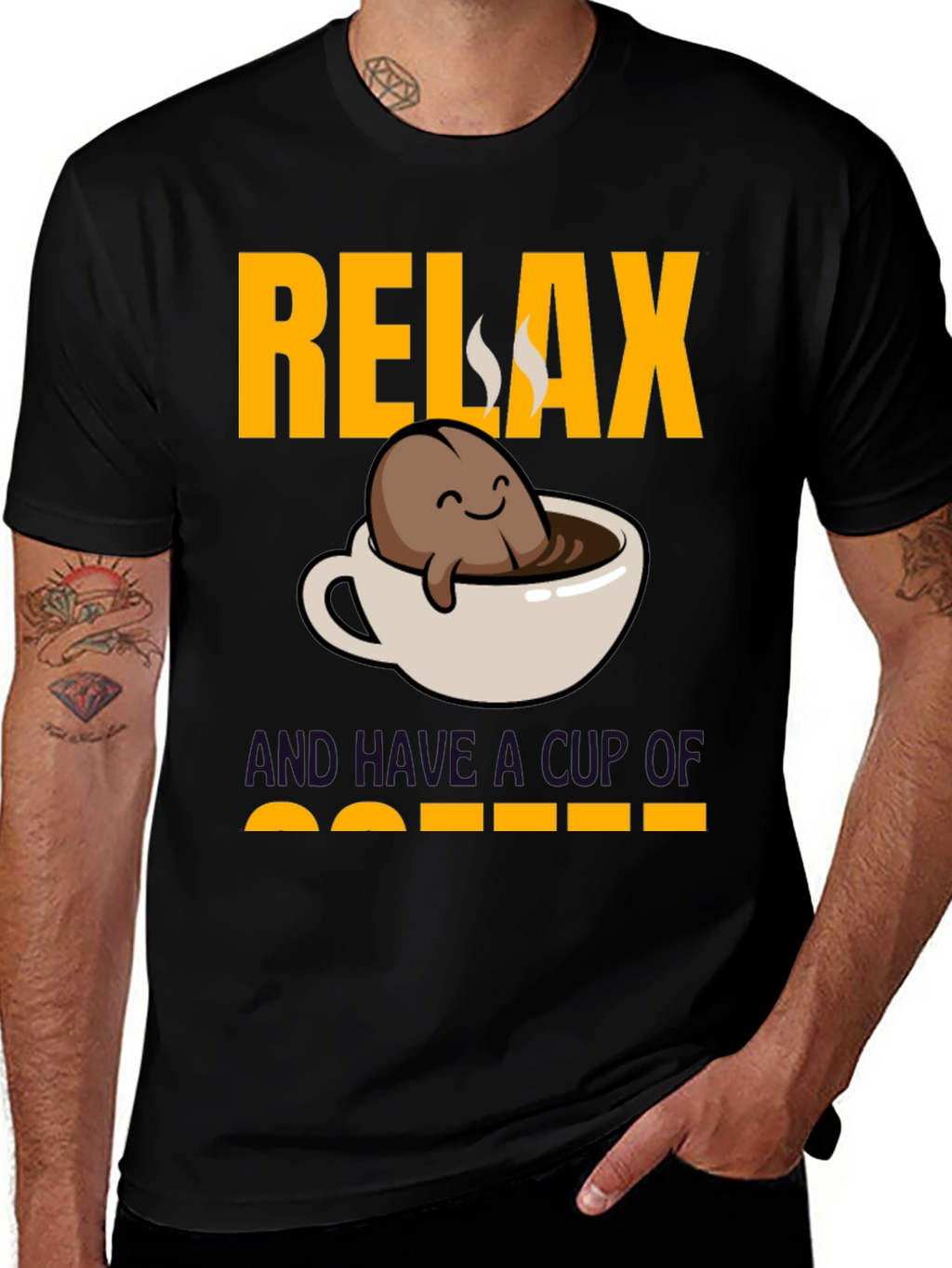 Relax and Have a Cup of Coffee T-Shirt