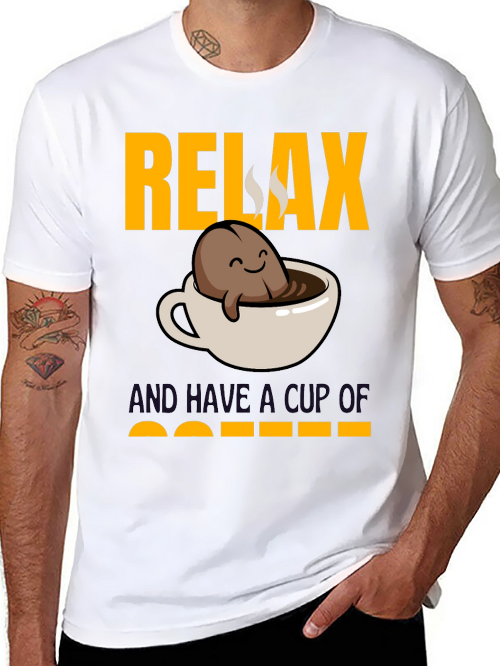 Relax and Have a Cup of Coffee T-Shirt