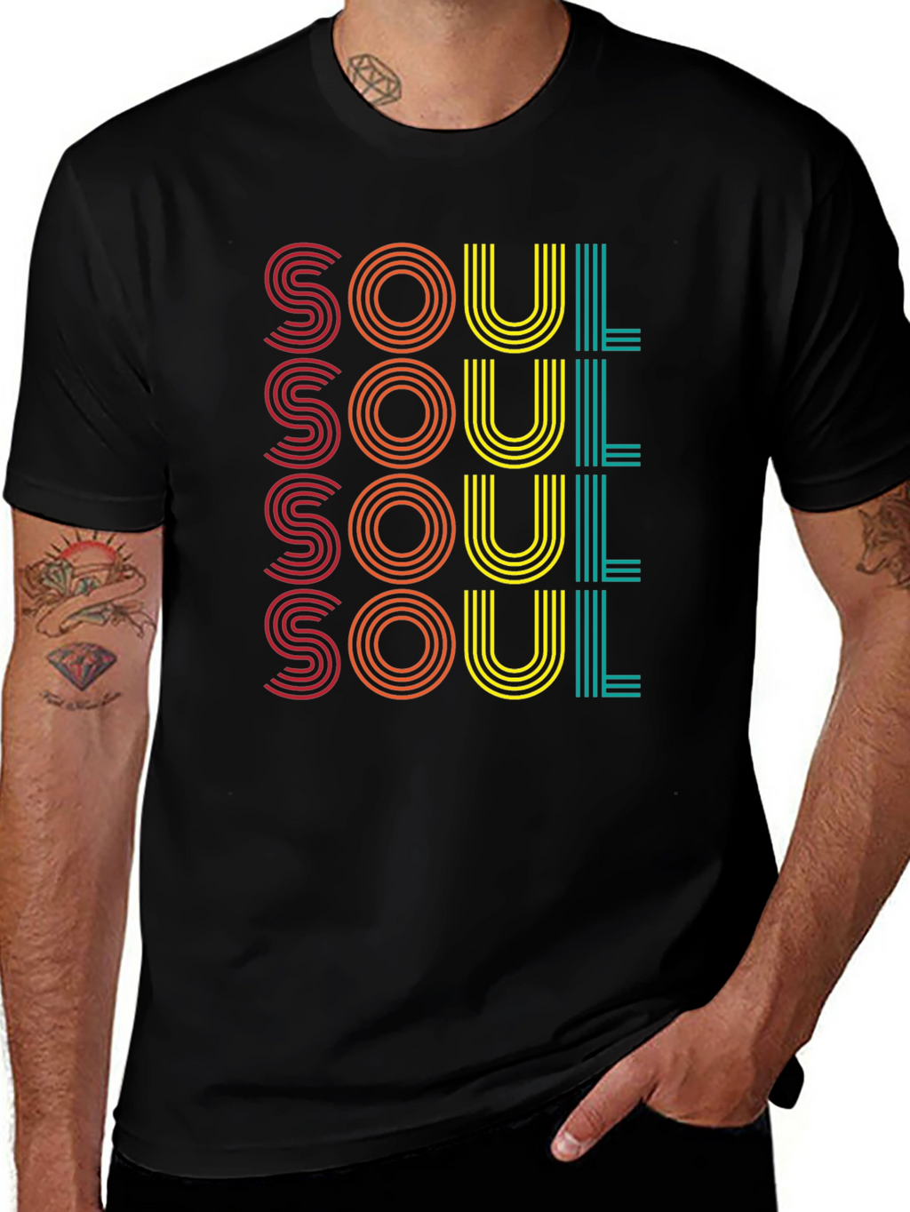Retro Soul T-Shirt - Groovy Style