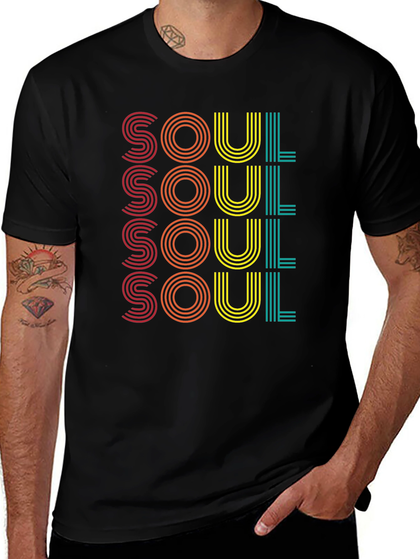 Retro Soul T-Shirt - Groovy Style