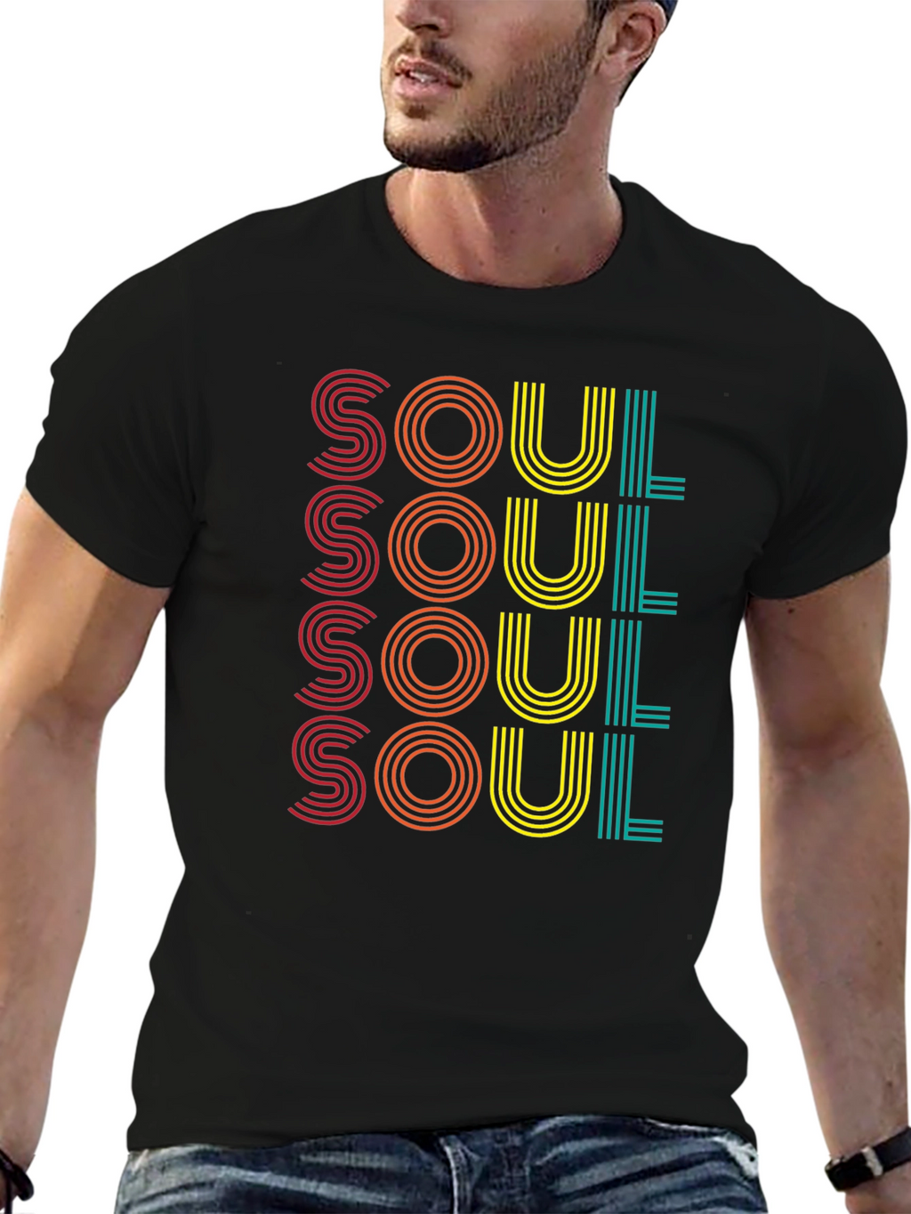 Retro Soul T-Shirt - Groovy Style