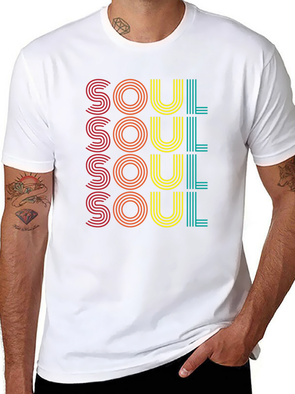 Retro Soul T-Shirt - Groovy Style