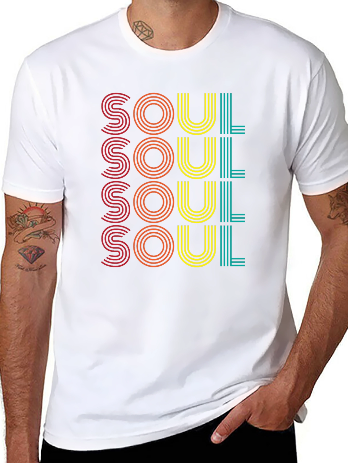 Retro Soul T-Shirt - Groovy Style