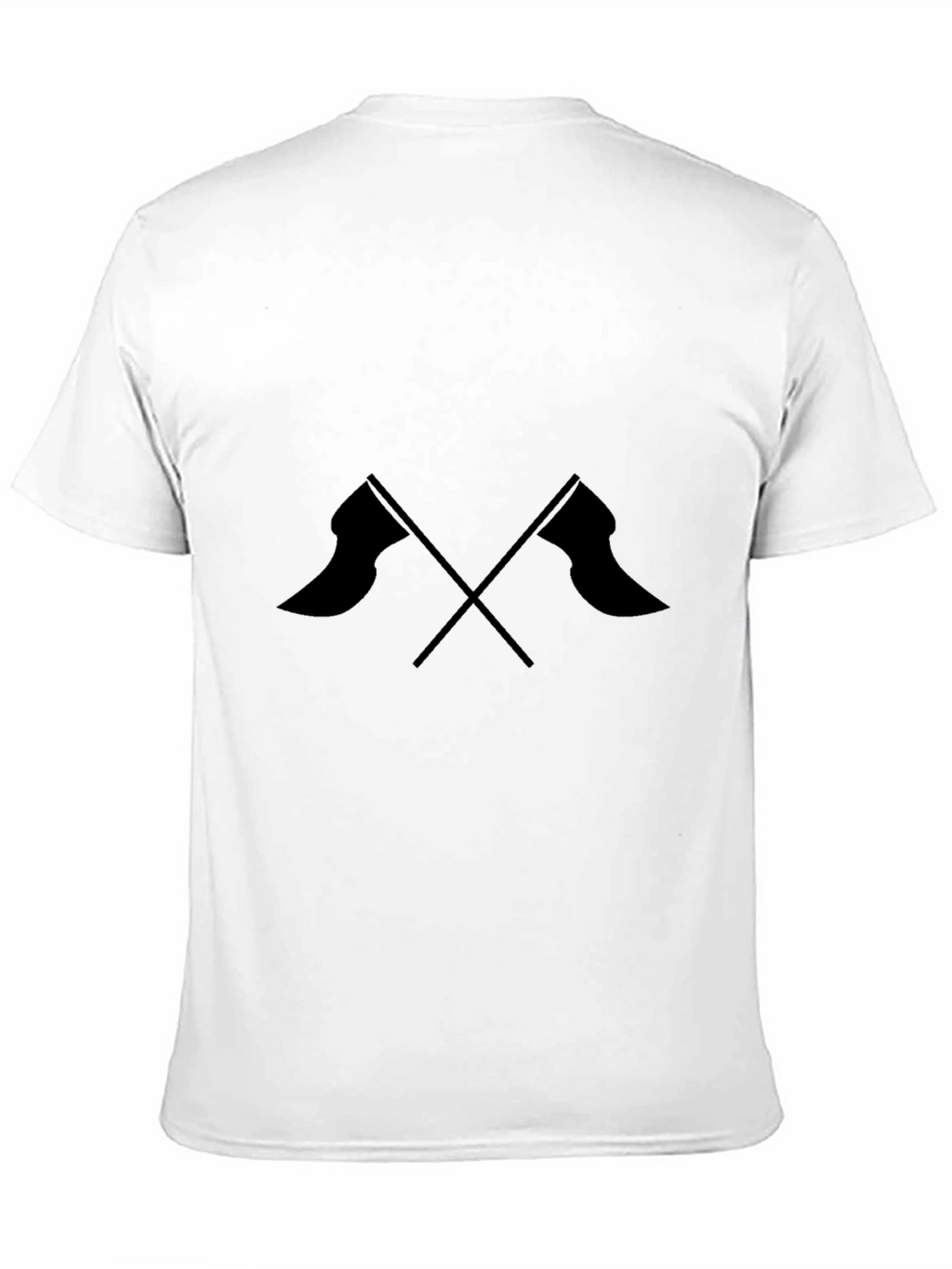 Crossed Flags Graphic Tee - Mens Casual Style