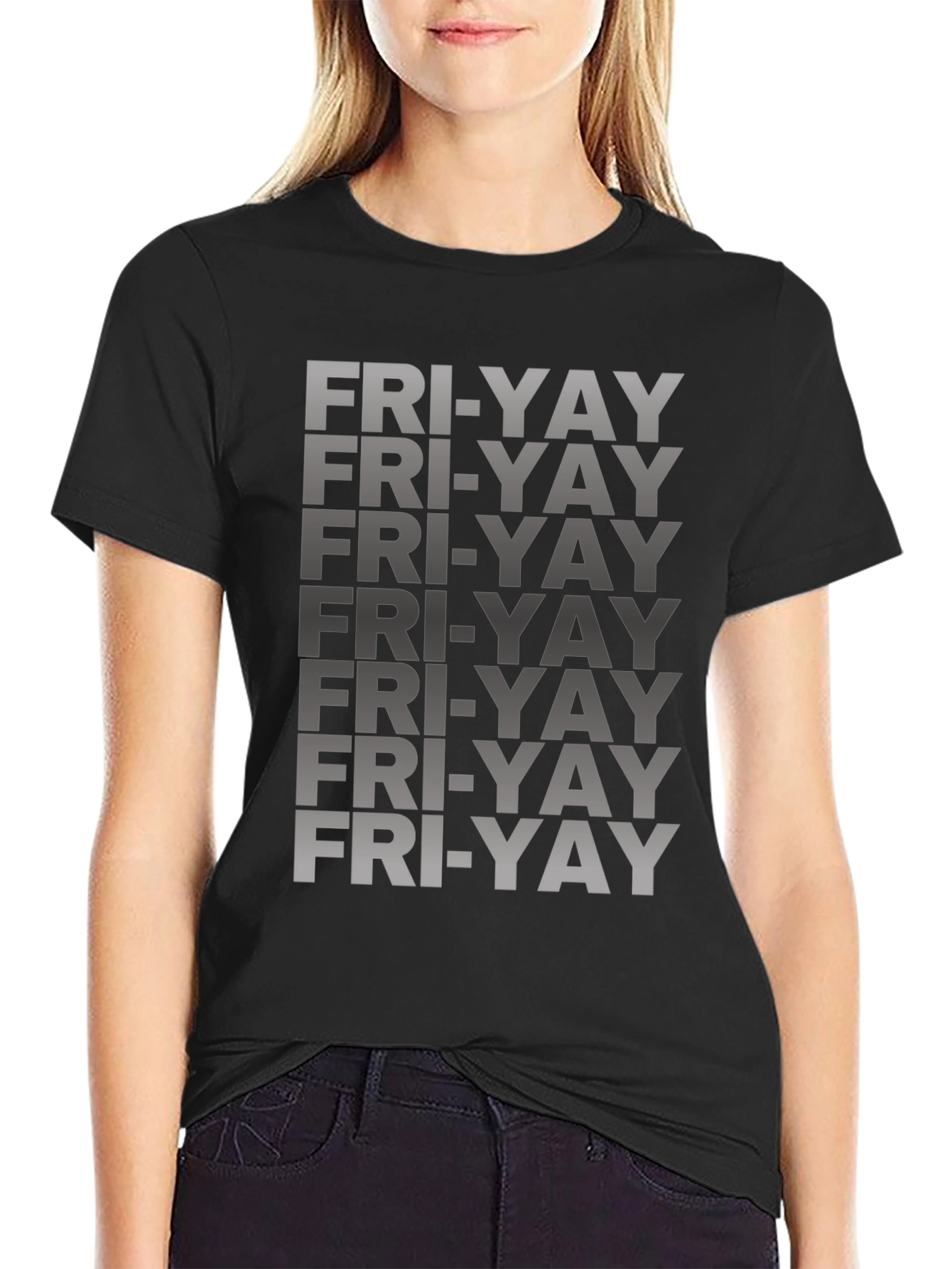 Fri-Yay Graphic Tee -  Celebrate the Weekend!