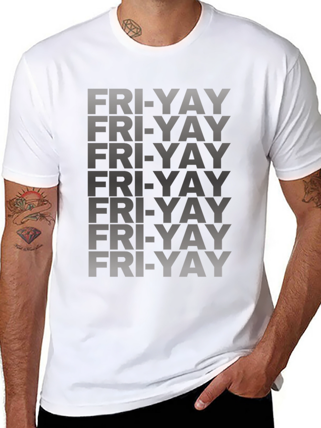 Fri-Yay Graphic Tee -  Celebrate the Weekend!
