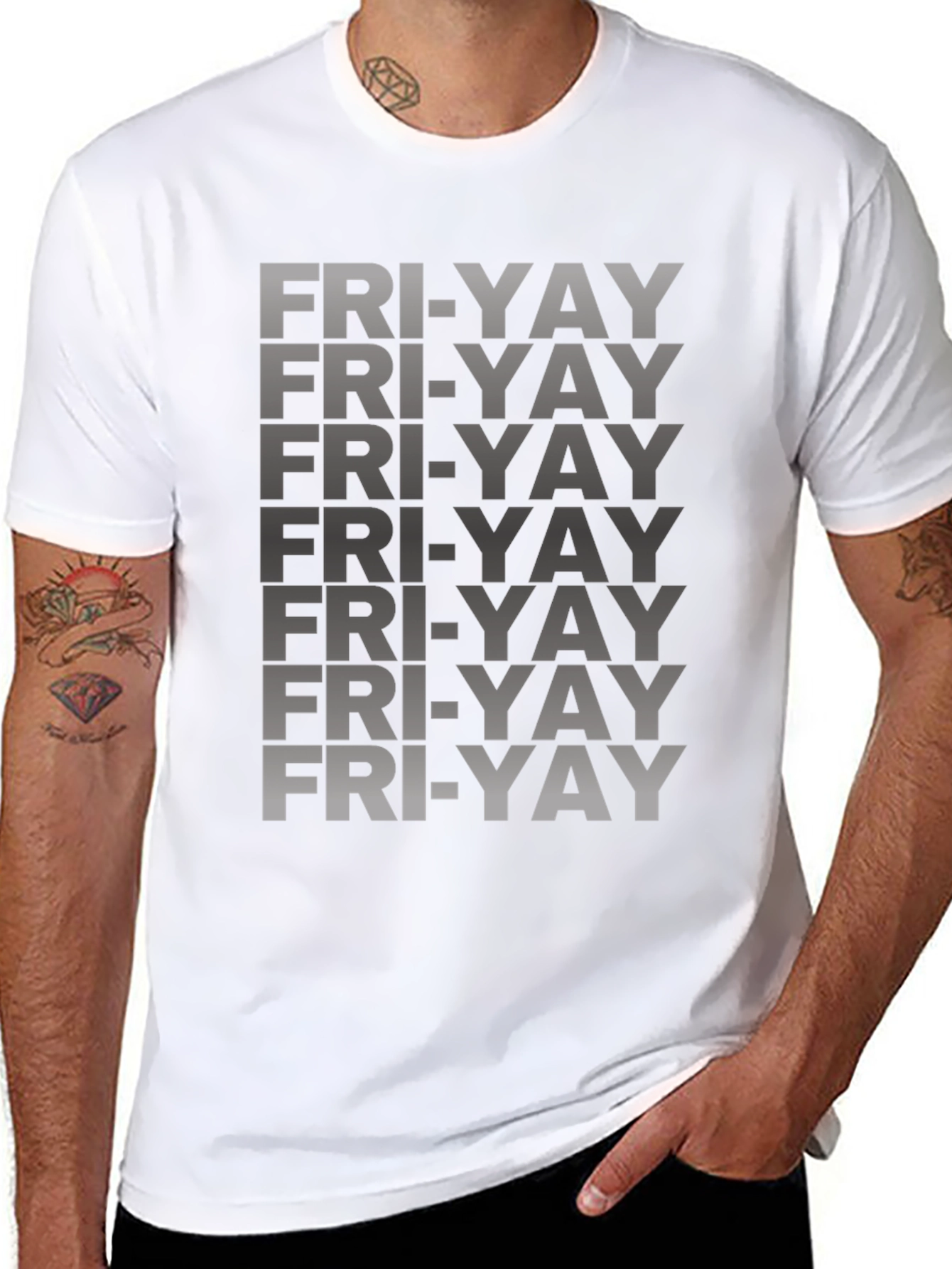 Fri-Yay Graphic Tee -  Celebrate the Weekend!