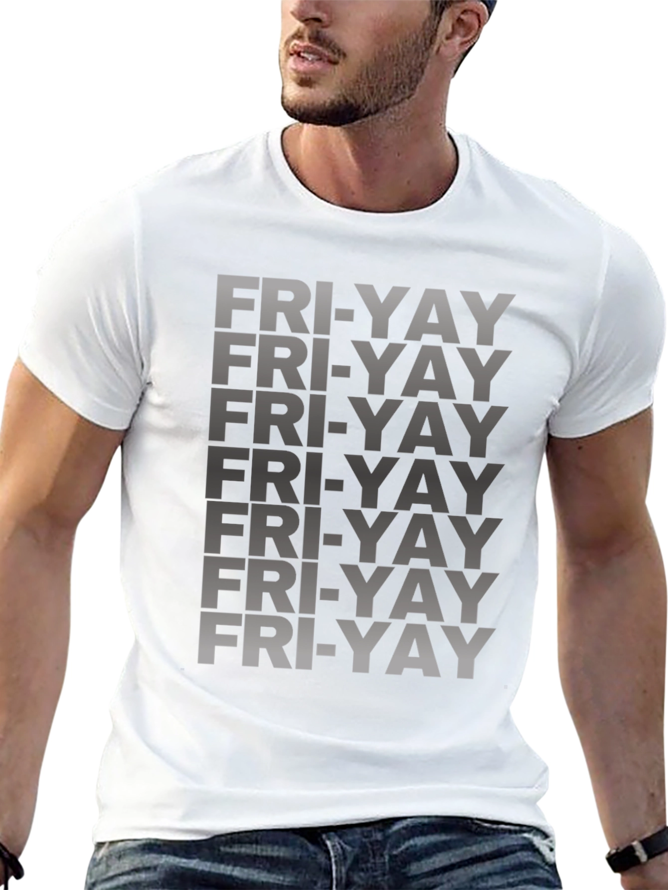 Fri-Yay Graphic Tee -  Celebrate the Weekend!