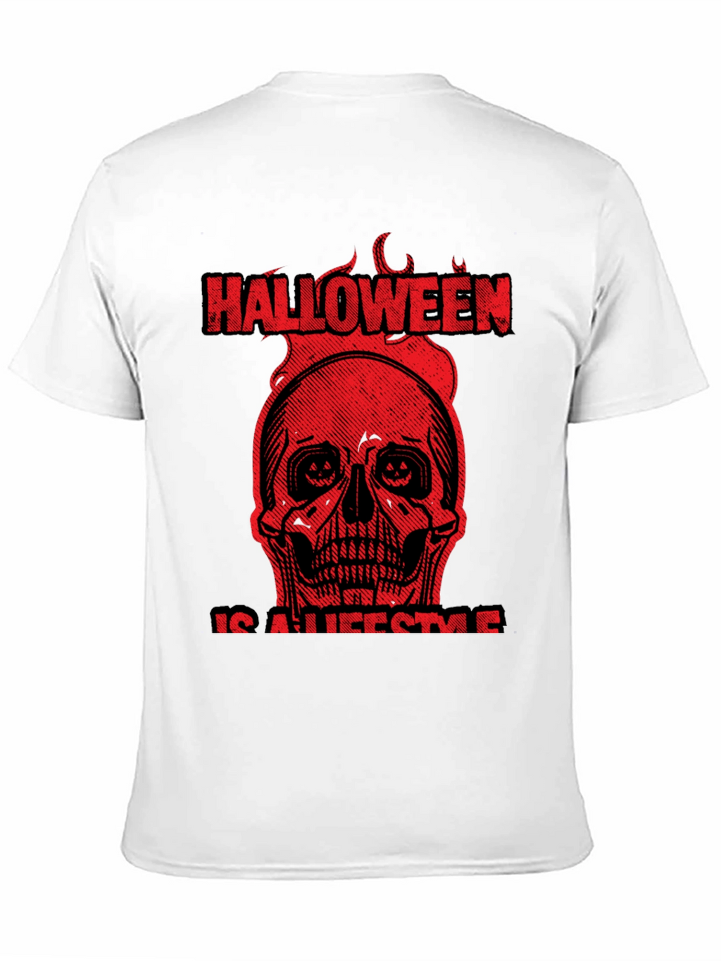 Halloween Lifestyle Graphic Tee - Black
