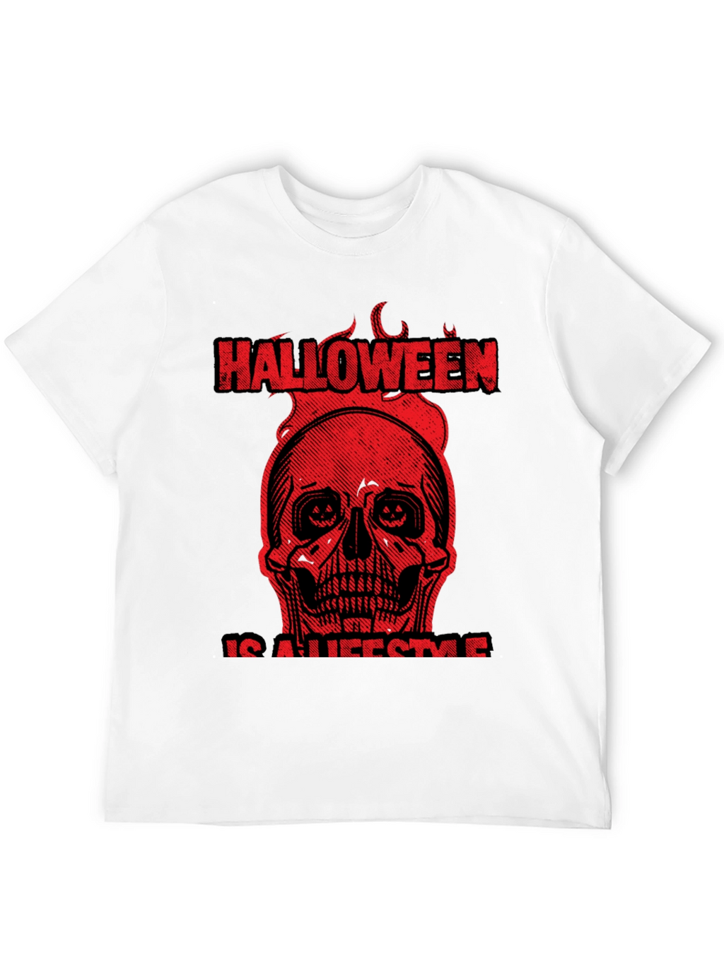 Halloween Lifestyle Graphic Tee - Black