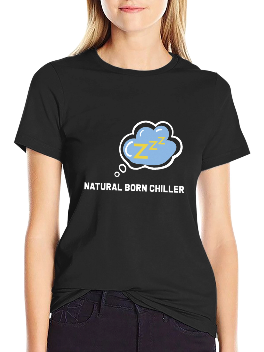 Natural Born Chiller Black T-Shirt