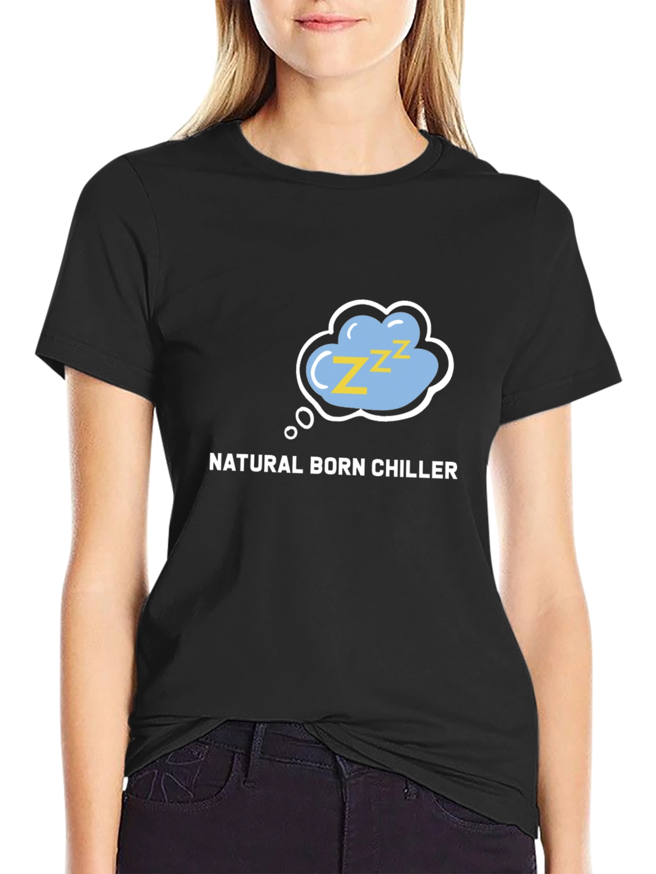 Natural Born Chiller Black T-Shirt