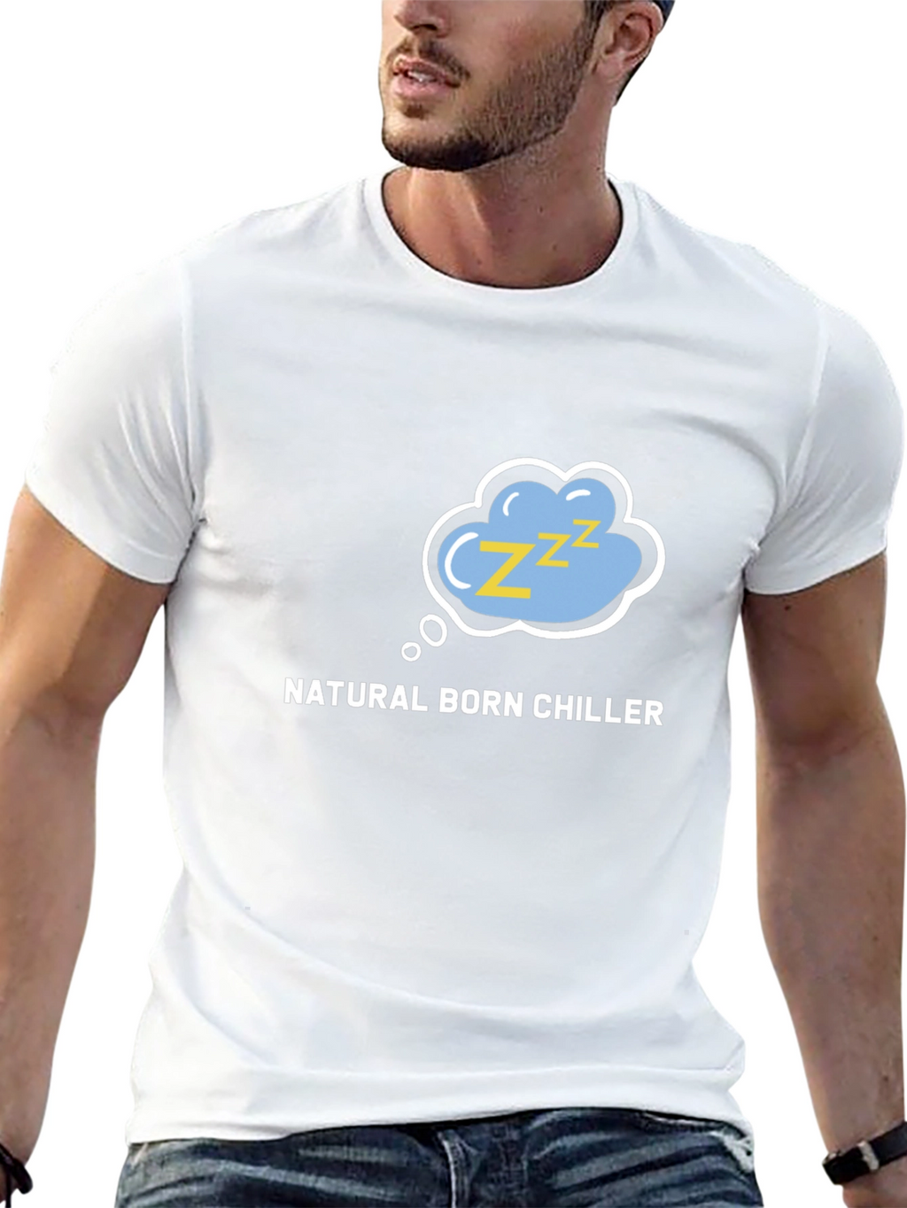 Natural Born Chiller Black T-Shirt
