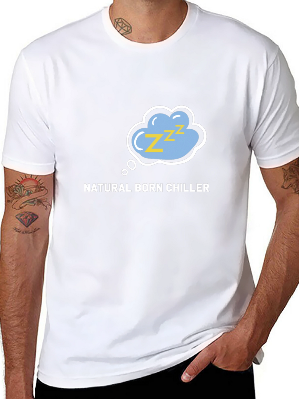 Natural Born Chiller Black T-Shirt