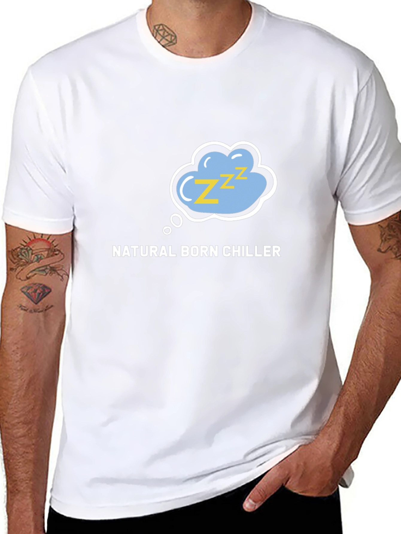 Natural Born Chiller Black T-Shirt