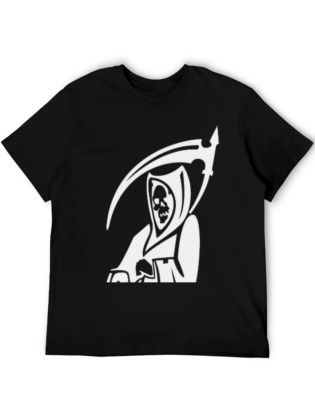 Grim Reaper Graphic Tee - Classic Black