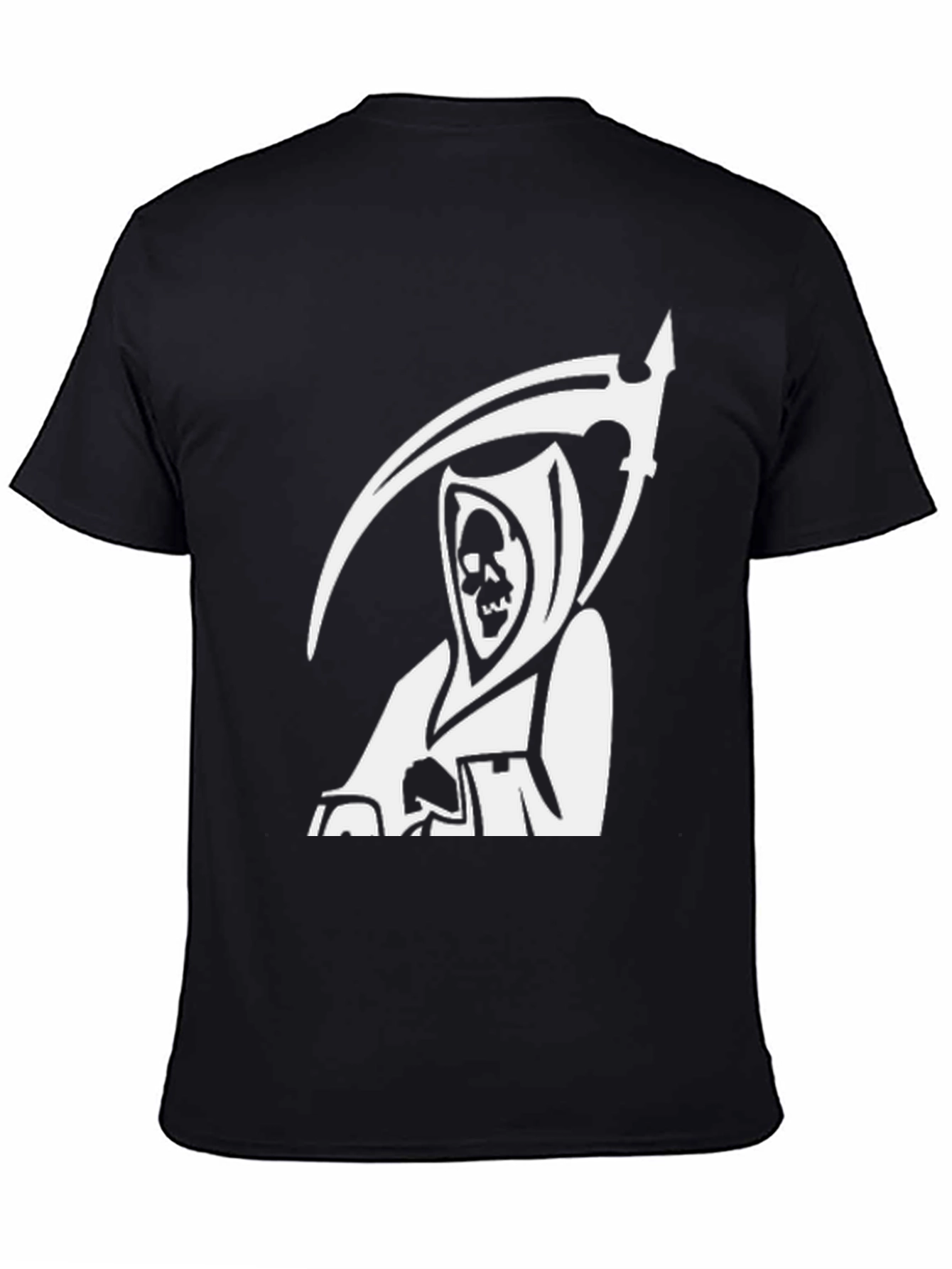 Grim Reaper Graphic Tee - Classic Black