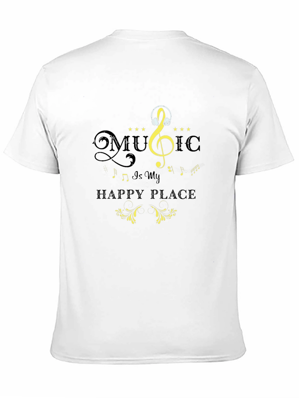 Music is My Happy Place T-Shirt
