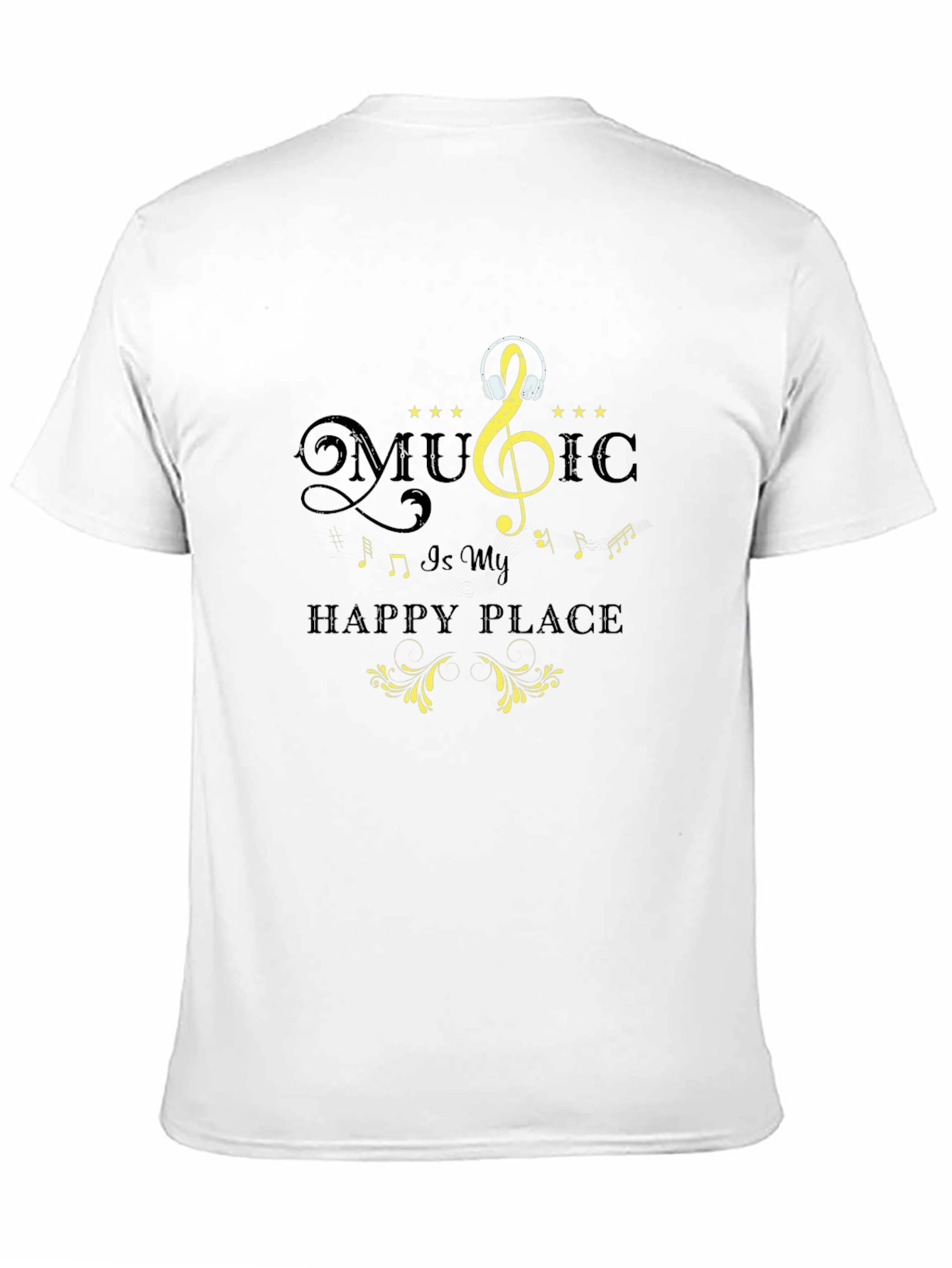 Music is My Happy Place T-Shirt