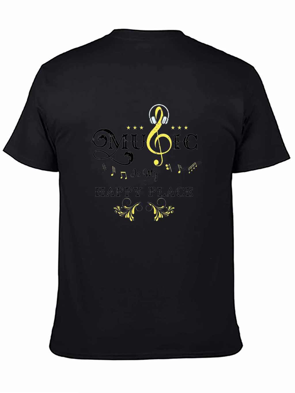 Music is My Happy Place T-Shirt