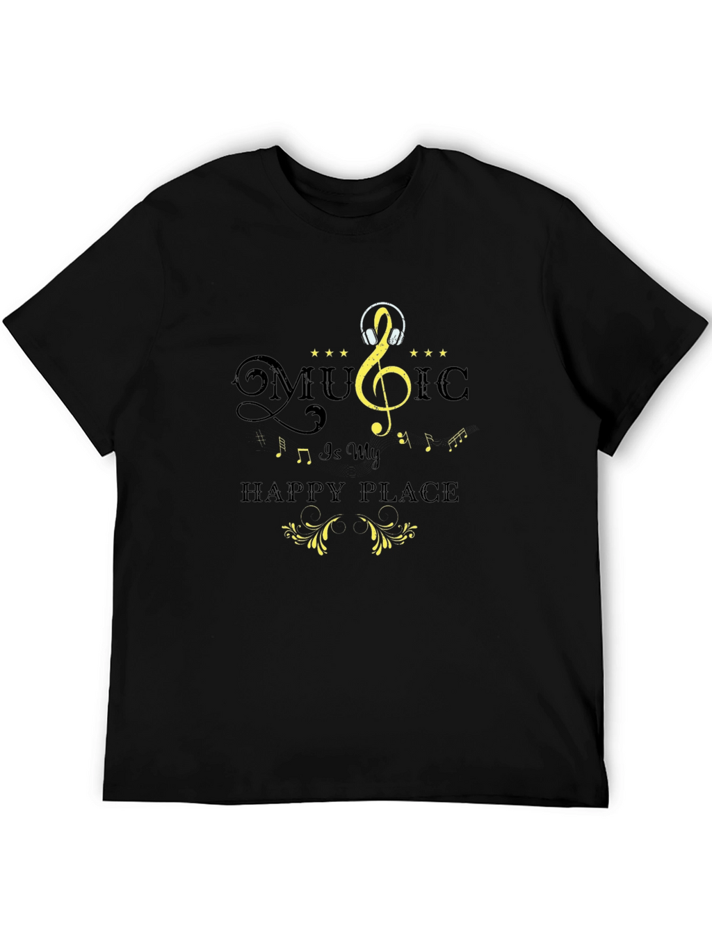 Music is My Happy Place T-Shirt