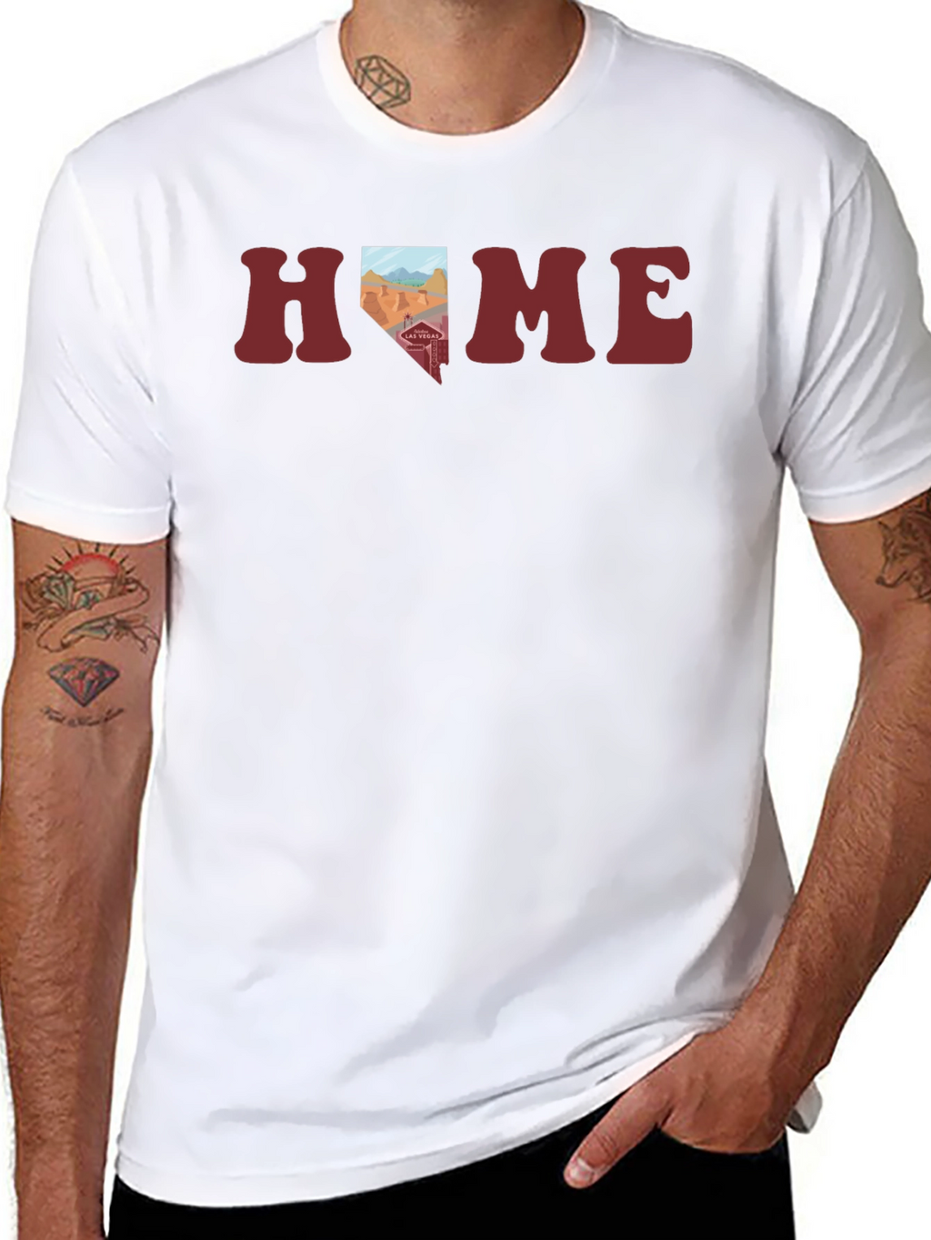 Nevada Home State Graphic Tee