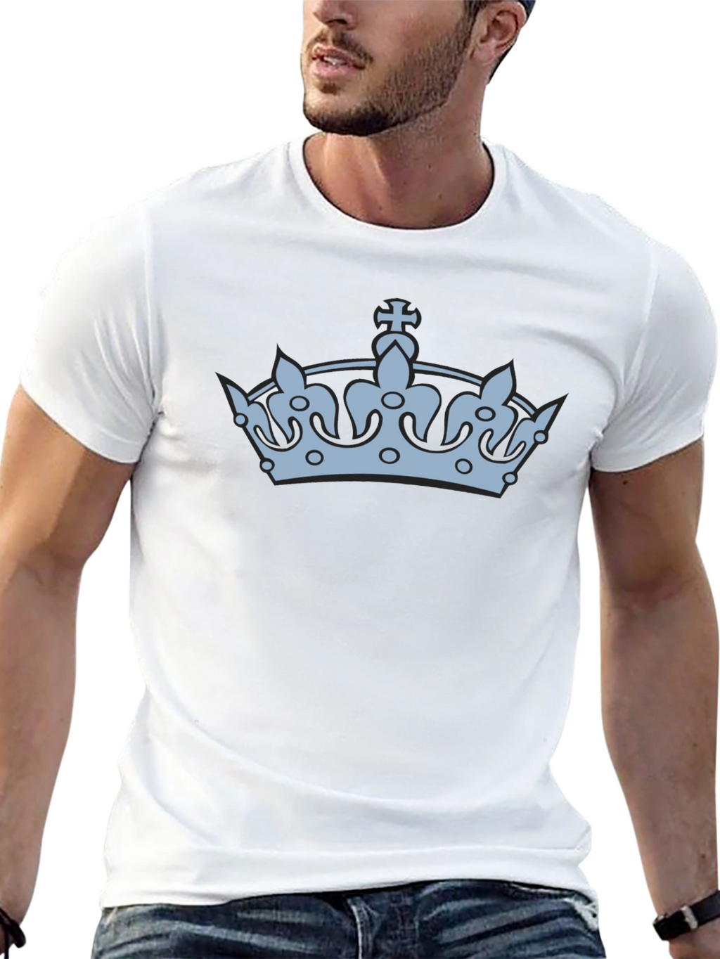 Crown Graphic Tee - Classic Style Comfortable Fit