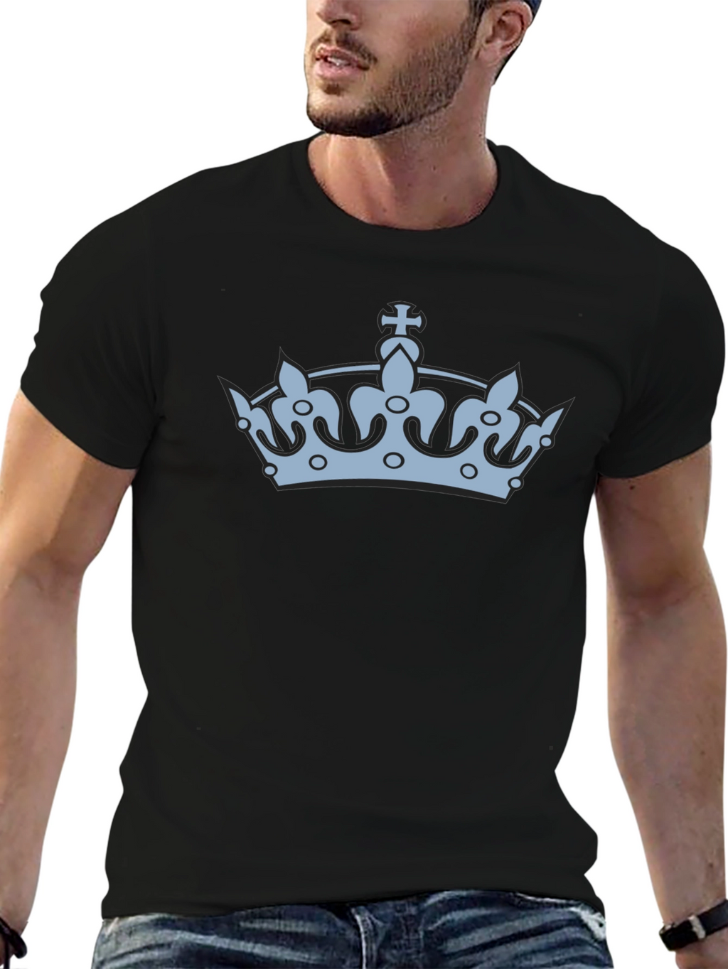 Crown Graphic Tee - Classic Style Comfortable Fit