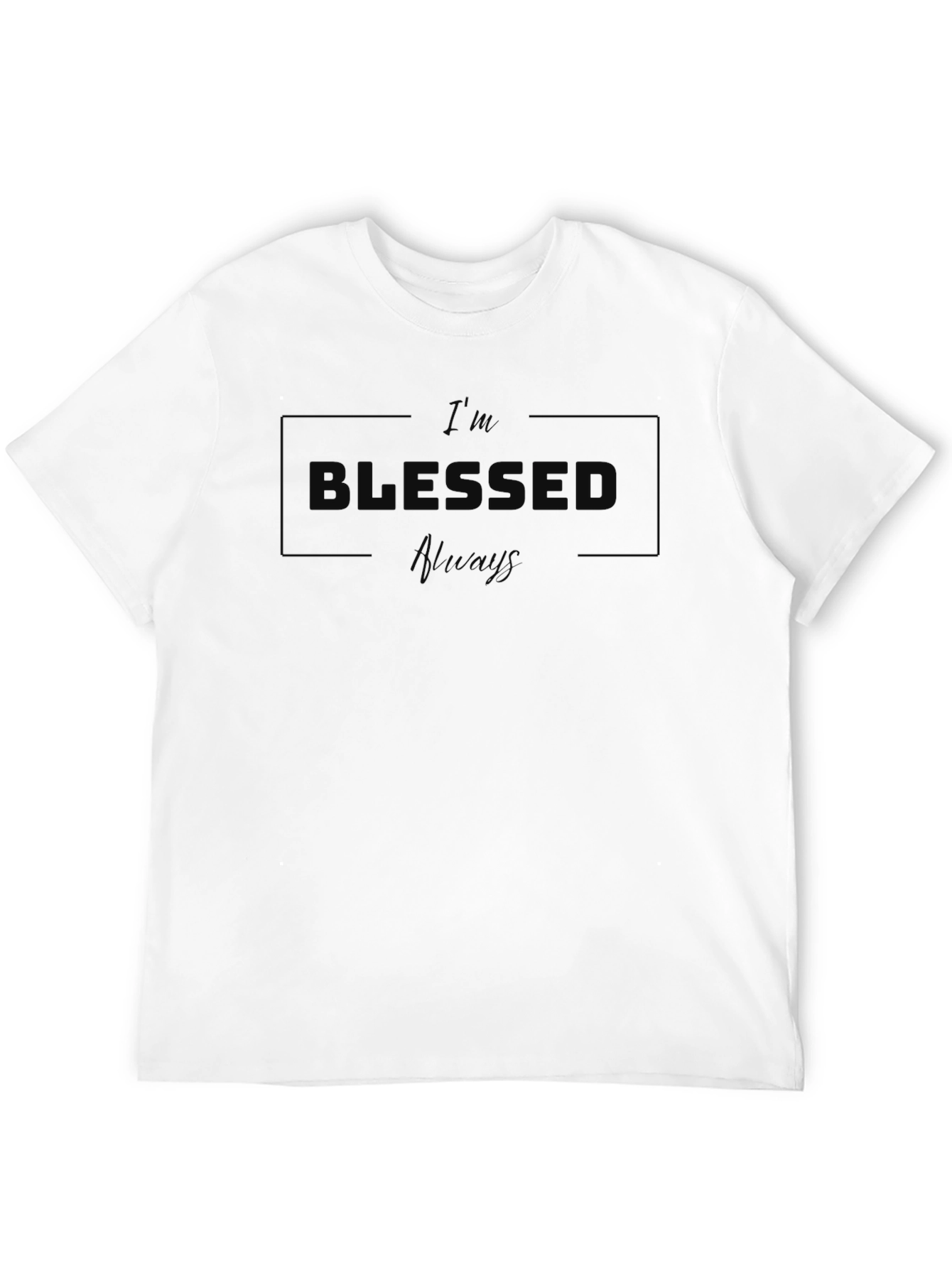 Blessed Graphic Tee - Stylish Comfort