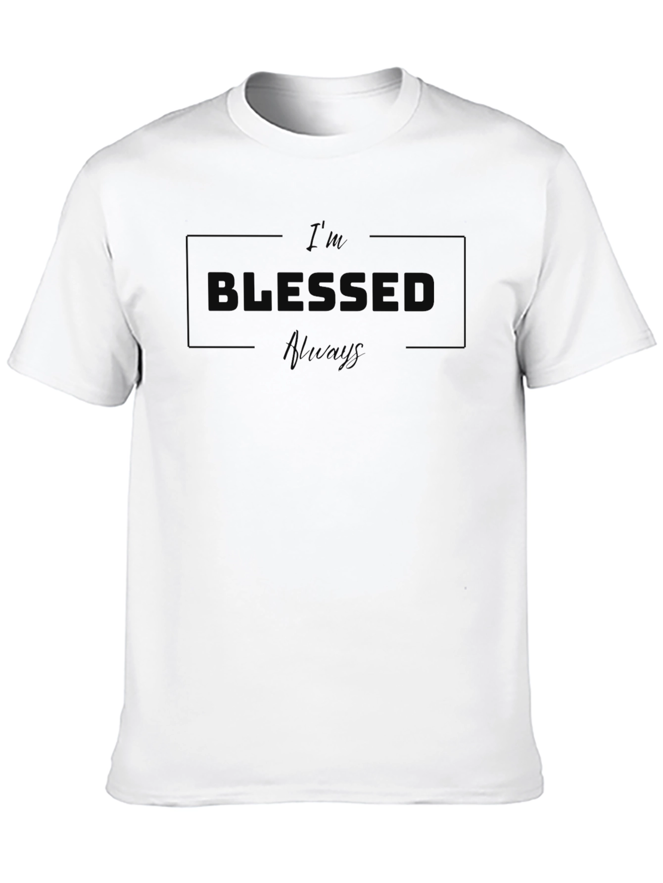 Blessed Graphic Tee - Stylish Comfort