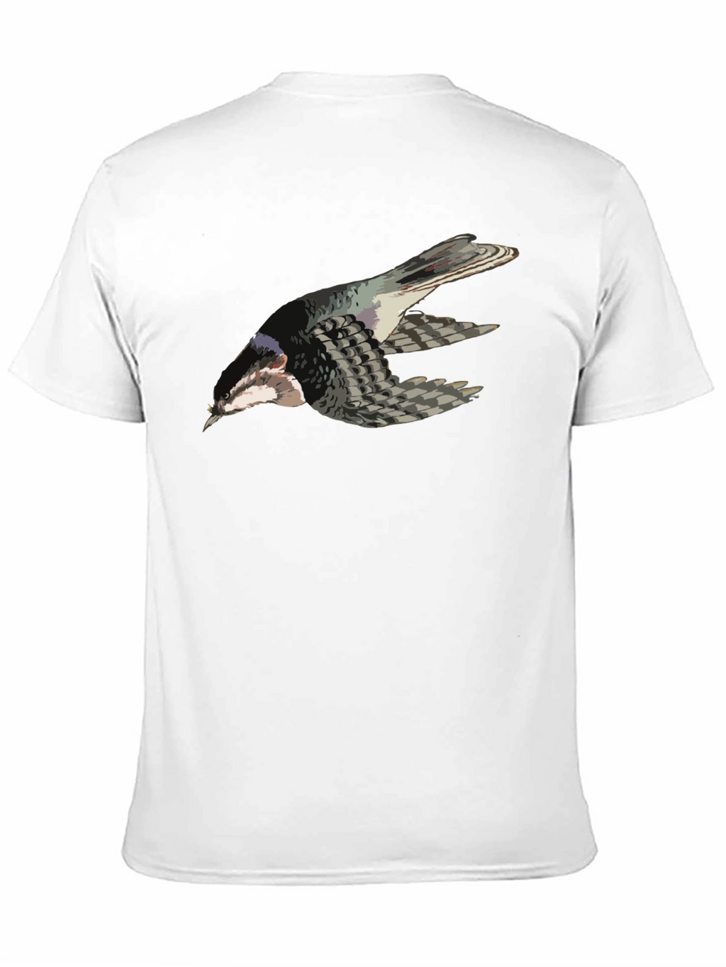 Bird Graphic Black T-Shirt