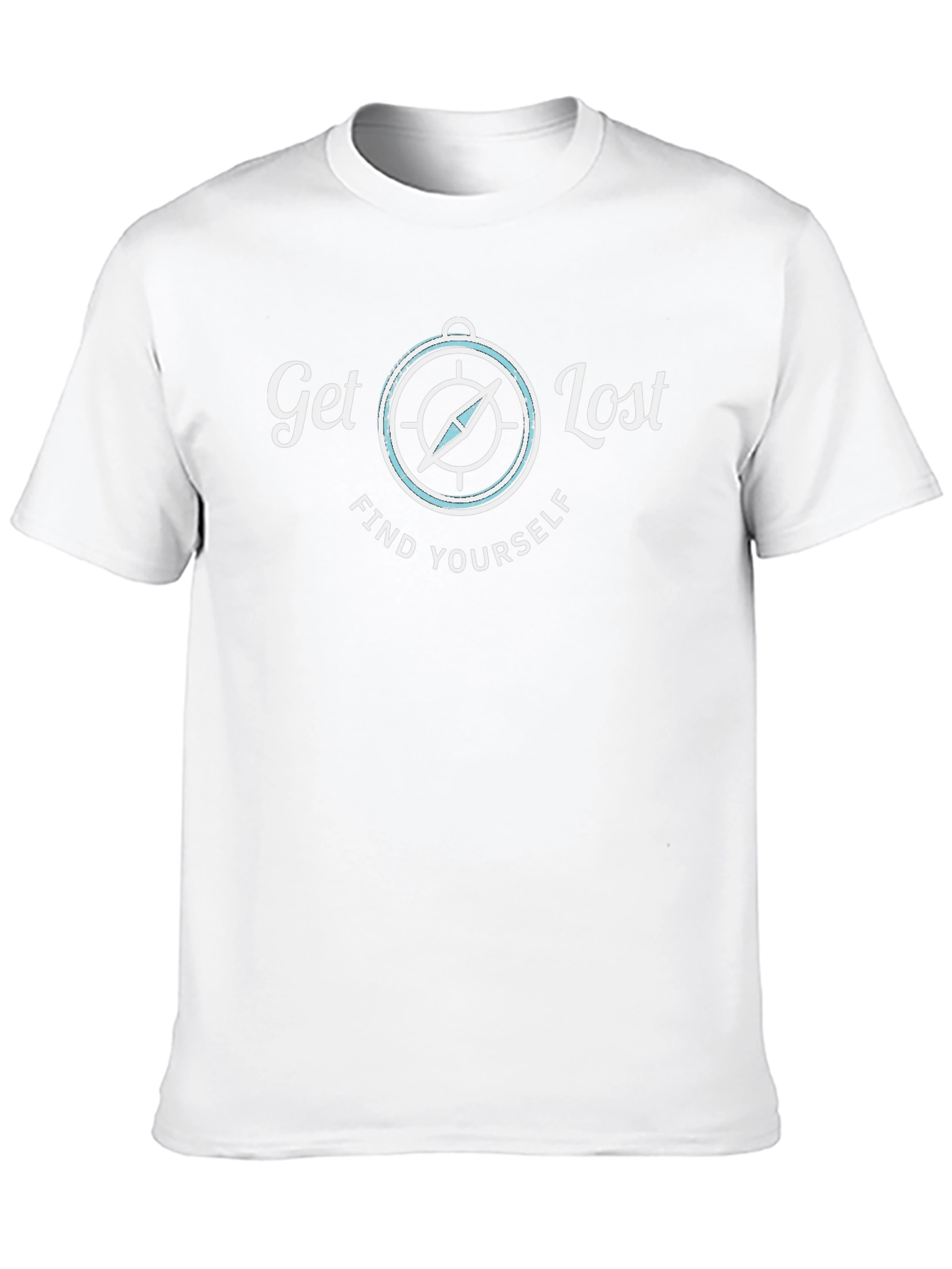 Get Lost Compass Graphic T-Shirt