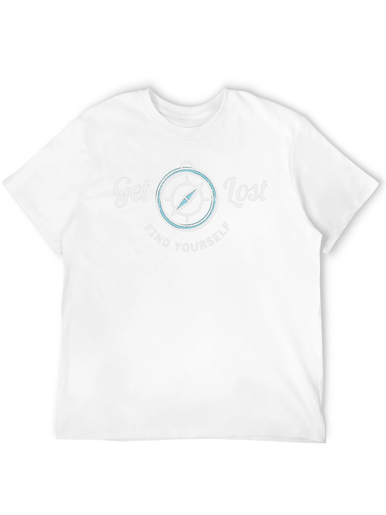 Get Lost Compass Graphic T-Shirt