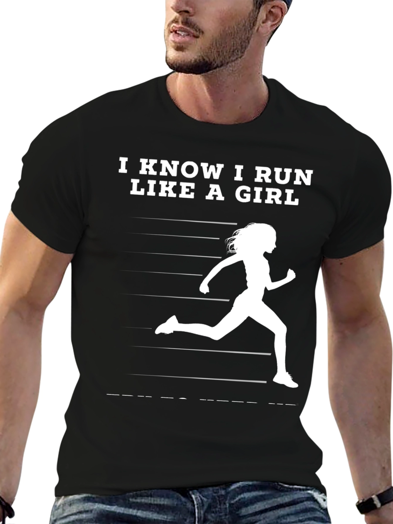 I Know I Run Like a Girl T-Shirt - Womens Running Tee