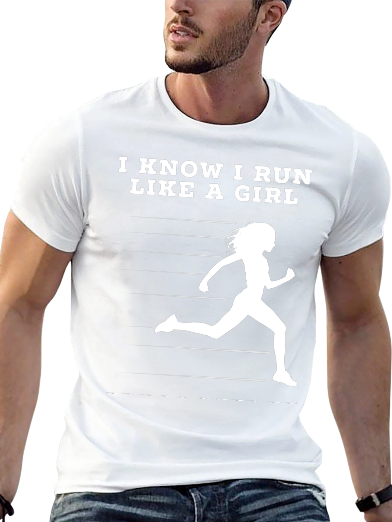 I Know I Run Like a Girl T-Shirt - Womens Running Tee